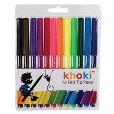 Koki's / Felt Tip Pens, Pack of 12's Copy